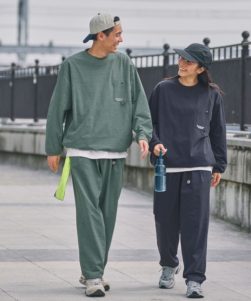 THE CRAFT CREW PRODUCTS（ザクラフトクループロダクツ）の「【セットアップ対応】マルチファンクショナル テックファブリック ウェビングベルト テーパード イージータッククライミングパンツ【THE CRAFT CREW PRODUCTS】（その他パンツ・メンズ・ネイビー/モカ/ブラウン/グレー/ブラック/ブルーグリーン・S/M/L）」の16枚目の写真