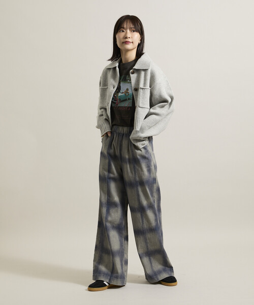 FREAK'S STORE(フリークスストア)の「グラデーションワイドパンツ/イージーパンツ(その他パンツ・レディース・キャメル/サックスブルー・フリ-)」の17枚目の写真