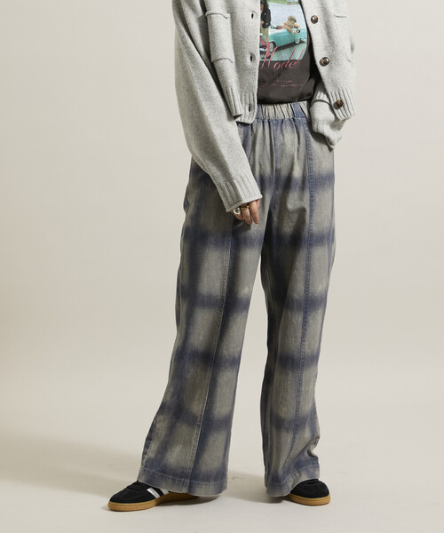 FREAK'S STORE(フリークスストア)の「グラデーションワイドパンツ/イージーパンツ(その他パンツ・レディース・キャメル/サックスブルー・フリ-)」の21枚目の写真