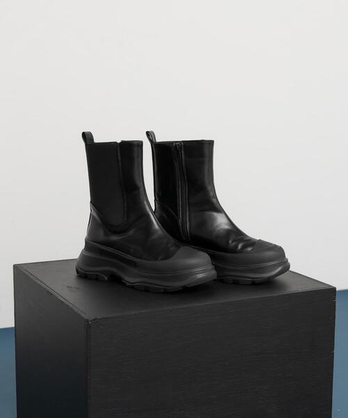 サイドゴアスニーカーブーツ