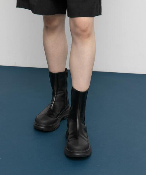 KBF（ケイビーエフ）の「サイドゴアスニーカーブーツ（ブーツ・レディース・ブラック・38/37/36）」の13枚目の写真