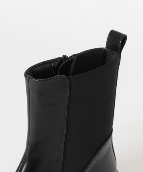 KBF（ケイビーエフ）の「サイドゴアスニーカーブーツ（ブーツ・レディース・ブラック・38/37/36）」の3枚目の写真