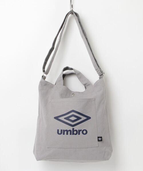 UMBRO(アンブロ)の「umbro 2WAYトートバッグ(トートバッグ・メンズ・グレー/ブラック/アイボリー・FREE)」の6枚目の写真