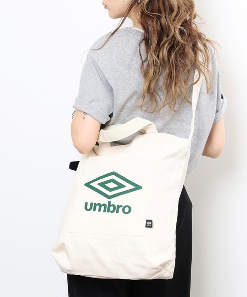 UMBRO(アンブロ)の「umbro 2WAYトートバッグ(トートバッグ・メンズ・グレー/ブラック/アイボリー・FREE)」の14枚目の写真