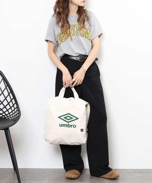 UMBRO(アンブロ)の「umbro 2WAYトートバッグ(トートバッグ・メンズ・グレー/ブラック/アイボリー・FREE)」の17枚目の写真