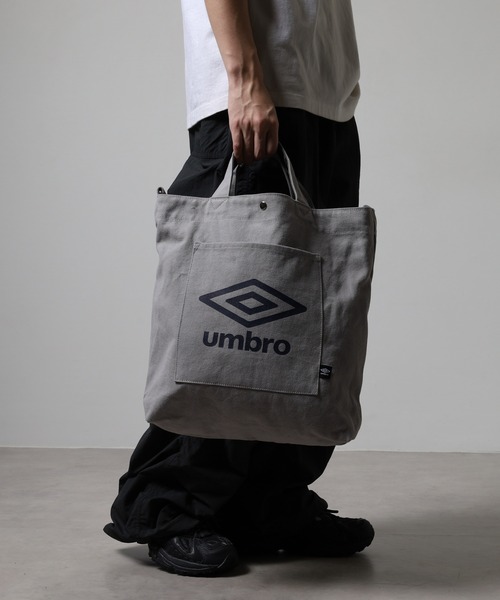 UMBRO(アンブロ)の「umbro 2WAYトートバッグ(トートバッグ・メンズ・グレー/ブラック/アイボリー・FREE)」の20枚目の写真