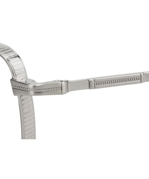 UNITED ARROWS（ユナイテッドアローズ）の「Zoff｜UNITED ARROWS｜ウェリントン型 メガネ [Luxe] ツーブリッジ メタルフレーム ｜伊達メガネ 度付き[レンズ交換券付き]ユニセックス  ユナイテッドアローズ（メガネ・メンズ・シルバー/ゴールド・FREE）」の5枚目の写真