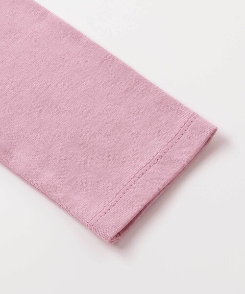 BeBe（ベベ）の「レターモチーフ天竺長袖Tシャツ（Tシャツ/カットソー・キッズ・グレー/ピンク・130cm/110cm/140cm/150cm/120cm）」の13枚目の写真