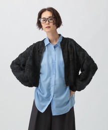 【完売品】LEPSIM レースブルゾン　モカーキ LEPSIM｜スライバーBIGブルゾン | Rakuten Fashion(楽天