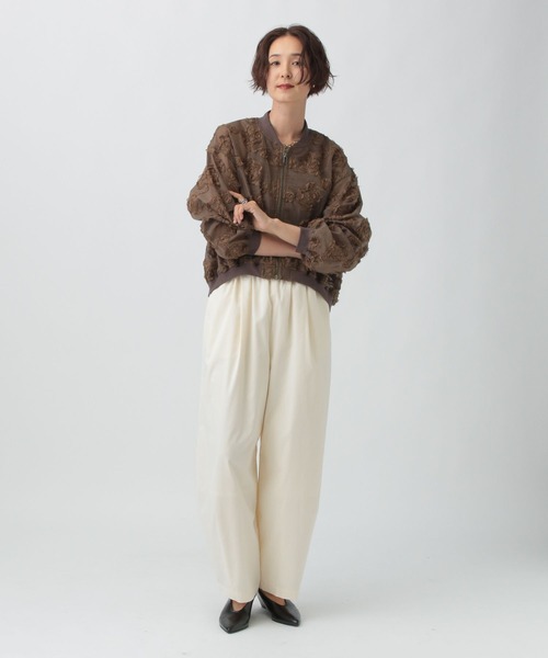 LEPSIM（レプシィム）の「レーシーブルゾン　587084（ブルゾン・レディース・ブラック/ブラウン・FREE）」の14枚目の写真