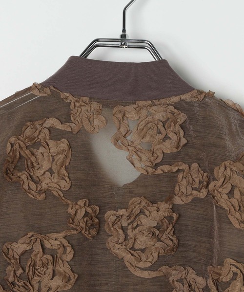 LEPSIM（レプシィム）の「レーシーブルゾン　587084（ブルゾン・レディース・ブラック/ブラウン・FREE）」の19枚目の写真