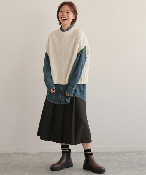 追加》ハミルトンウール畔ベスト（ベスト）｜JOURNAL STANDARD relume