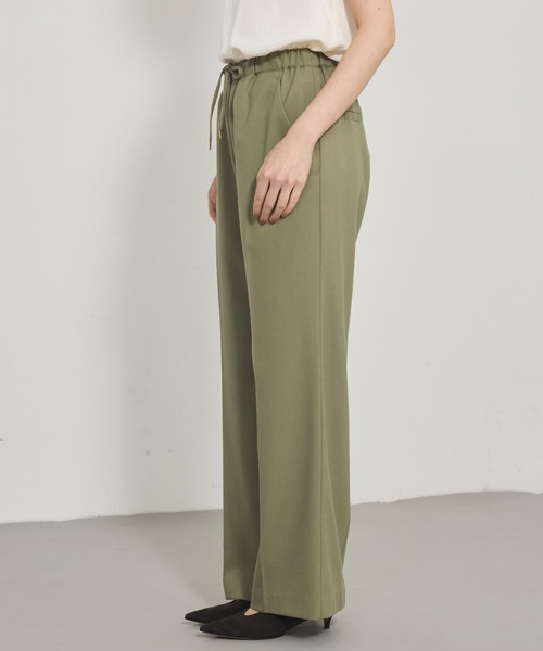 qualite（カリテ）の「【セットアップ対応】ソフトサキソニードロストパンツ（その他パンツ・レディース・グレー/カーキ・34/36/38）」の10枚目の写真