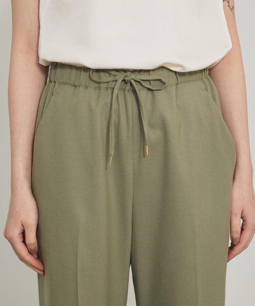 qualite（カリテ）の「【セットアップ対応】ソフトサキソニードロストパンツ（その他パンツ・レディース・グレー/カーキ・34/36/38）」の13枚目の写真