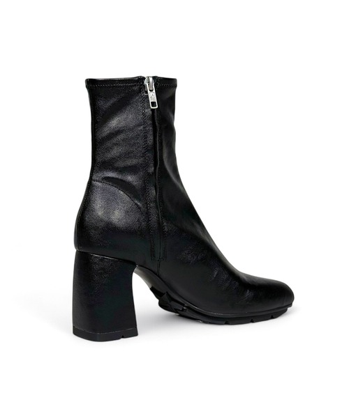 ASH（アッシュ）の「ASH/アッシュ【ECLAT BIS】ストレッチレザーヒールショートブーツ（ブーツ・レディース・ブラック/ホワイト・36/35/37/38）」の9枚目の写真