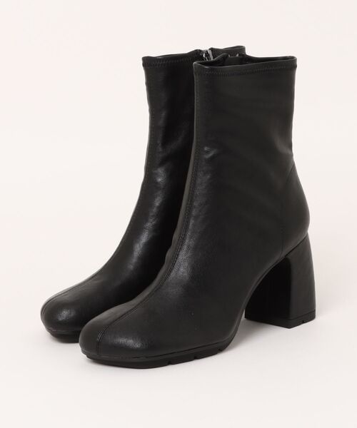 ASH（アッシュ）の「ASH/アッシュ【ECLAT BIS】ストレッチレザーヒールショートブーツ（ブーツ・レディース・ブラック/ホワイト・36/35/37/38）」の14枚目の写真