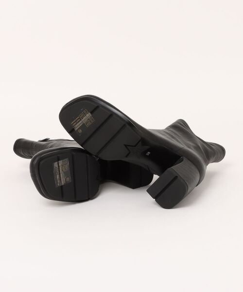 ASH（アッシュ）の「ASH/アッシュ【ECLAT BIS】ストレッチレザーヒールショートブーツ（ブーツ・レディース・ブラック/ホワイト・36/35/37/38）」の16枚目の写真