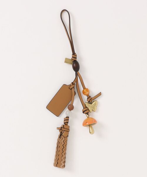 COACH(コーチ)の「マッシュルーム ヘリテージ レザー バッグ チャーム(キーホルダー・レディース・ブラウン系その他・ONE)」の4枚目の写真