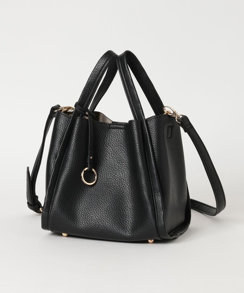 GLOBAL WORK（グローバルワーク）の「スペ軽変形5WAYBAG/580783（トートバッグ・レディース・ベージュ系2/ブラック系/シルバー/ブラック系9/アイボリー系7・ONE SIZE）」の3枚目の写真