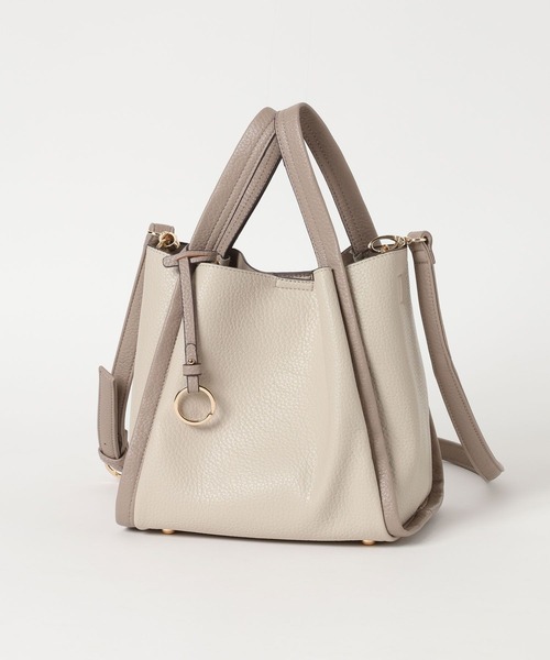 GLOBAL WORK（グローバルワーク）の「スペ軽変形5WAYBAG/580783（トートバッグ・レディース・ベージュ系2/ブラック系/シルバー/ブラック系9/アイボリー系7・ONE SIZE）」の5枚目の写真