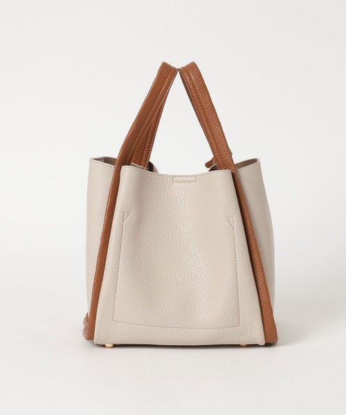 GLOBAL WORK（グローバルワーク）の「スペ軽変形5WAYBAG/580783（トートバッグ・レディース・ベージュ系2/ブラック系/シルバー/ブラック系9/アイボリー系7・ONE SIZE）」の11枚目の写真