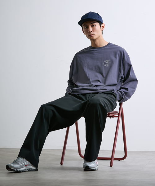 PARIS SAINT-GERMAIN(パリサンジェルマン)の「【Paris Saint-Germain / パリ・サン=ジェルマン】 JP STAINLESS EMBLEM LS(Tシャツ/カットソー・メンズ・ブラック/ライトグレー/グレー・LARGE/MEDIUM/X-LARGE)」の10枚目の写真