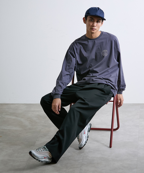 PARIS SAINT-GERMAIN(パリサンジェルマン)の「【Paris Saint-Germain / パリ・サン=ジェルマン】 JP STAINLESS EMBLEM LS(Tシャツ/カットソー・メンズ・ブラック/ライトグレー/グレー・LARGE/MEDIUM/X-LARGE)」の12枚目の写真