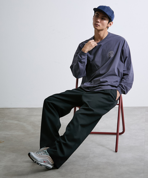 PARIS SAINT-GERMAIN(パリサンジェルマン)の「【Paris Saint-Germain / パリ・サン=ジェルマン】 JP STAINLESS EMBLEM LS(Tシャツ/カットソー・メンズ・ブラック/ライトグレー/グレー・LARGE/MEDIUM/X-LARGE)」の13枚目の写真
