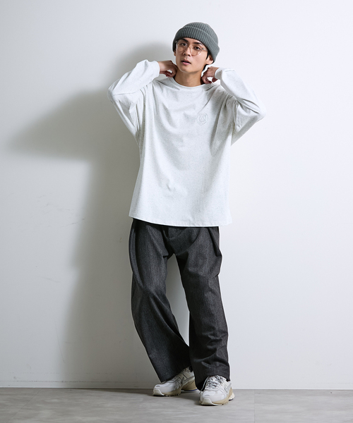 PARIS SAINT-GERMAIN(パリサンジェルマン)の「【Paris Saint-Germain / パリ・サン=ジェルマン】 JP STAINLESS EMBLEM LS(Tシャツ/カットソー・メンズ・ブラック/ライトグレー/グレー・LARGE/MEDIUM/X-LARGE)」の18枚目の写真