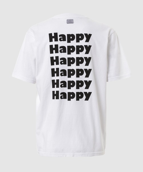 TANGTANG（タンタン）の「AIN'T/HAPPY（Tシャツ/カットソー・メンズ・ホワイト・XL/L/M/S）」の2枚目の写真