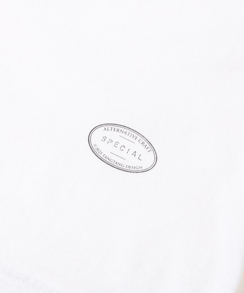 TANGTANG（タンタン）の「AIN'T/HAPPY（Tシャツ/カットソー・メンズ・ホワイト・XL/L/M/S）」の5枚目の写真