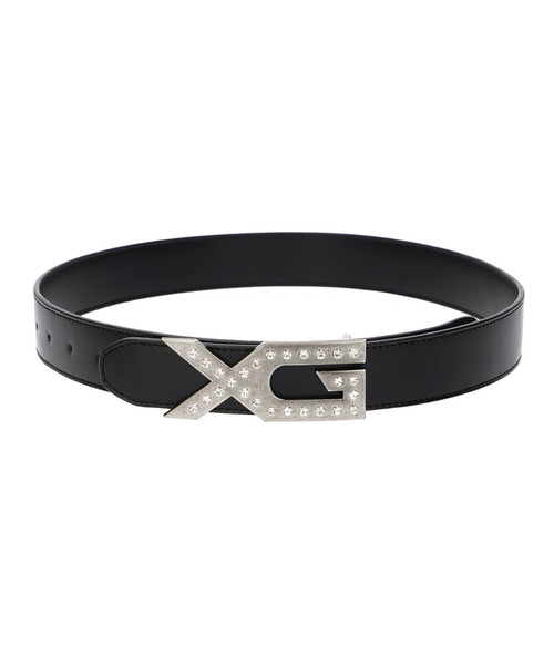 XG EMBLEM BUCKLE FAUX LEATHER BELT（ベルト）｜X-girl（エックス