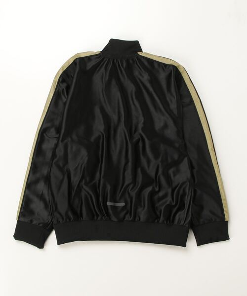 adidas（アディダス）の「STADIUM GOLD ルーズフィット トリコット ウォームアップ ジャケット キッズ / ジャージ / アディダス adidas（ジャージ・キッズ・ブラック×ゴールド/ブラック×ブラック/ホワイト・120/130/140/150/160）」の12枚目の写真