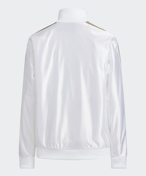 adidas（アディダス）の「STADIUM GOLD ルーズフィット トリコット ウォームアップ ジャケット キッズ / ジャージ / アディダス adidas（ジャージ・キッズ・ブラック×ゴールド/ブラック×ブラック/ホワイト・120/130/140/150/160）」の13枚目の写真