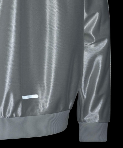 adidas（アディダス）の「STADIUM GOLD ルーズフィット トリコット ウォームアップ ジャケット キッズ / ジャージ / アディダス adidas（ジャージ・キッズ・ブラック×ゴールド/ブラック×ブラック/ホワイト・120/130/140/150/160）」の16枚目の写真