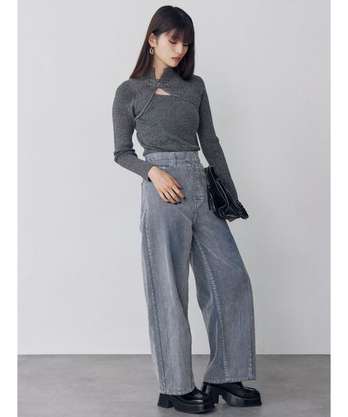 MURUA（ムルーア）の「スクエアソールベルトローファー（ローファー・レディース・ブラック/キャメル・22.5/23.5/24.5）」の14枚目の写真