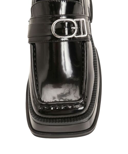 MURUA（ムルーア）の「スクエアソールベルトローファー（ローファー・レディース・ブラック/キャメル・22.5/23.5/24.5）」の7枚目の写真