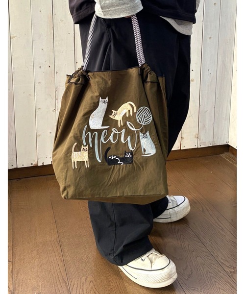MAZEMAZE（マゼマゼ）の「8begin bag(Sサイズ)（トートバッグ・レディース・ネイビー/マスタード/キナリ/ブルー系その他/ベージュ/ブラウン/ピンク/ダークブラウン/ベージュ系その他/アイボリー/ブラック/グレー系その他/ベビーピンク/ブルー/グレー/ライトブラウン・FREE）」の6枚目の写真
