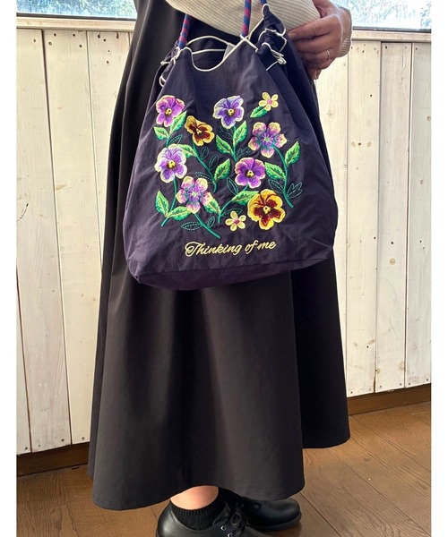 MAZEMAZE（マゼマゼ）の「8begin bag(Sサイズ)（トートバッグ・レディース・ネイビー/マスタード/キナリ/ブルー系その他/ベージュ/ブラウン/ピンク/ダークブラウン/ベージュ系その他/アイボリー/ブラック/グレー系その他/ベビーピンク/ブルー/グレー/ライトブラウン・FREE）」の14枚目の写真