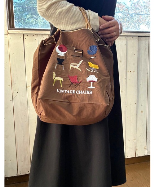 MAZEMAZE（マゼマゼ）の「8begin bag(Sサイズ)（トートバッグ・レディース・ネイビー/マスタード/キナリ/ブルー系その他/ベージュ/ブラウン/ピンク/ダークブラウン/ベージュ系その他/アイボリー/ブラック/グレー系その他/ベビーピンク/ブルー/グレー/ライトブラウン・FREE）」の8枚目の写真