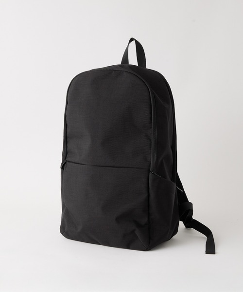 CALLNE（カルネ）の「【CALLNE】Water-repellent Tech Nylon Backpack / 撥水テックナイロンバッグパック（大容量リュック）（バックパック/リュック・メンズ・ブラック・FREE）」の5枚目の写真