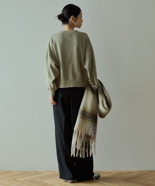 AMERICAN HOLIC(アメリカンホリック)の「PENNEY'S スウェットプルオーバー(スウェット・レディース・カーキ/杢グレー/ネイビー・M/L)」の10枚目の写真