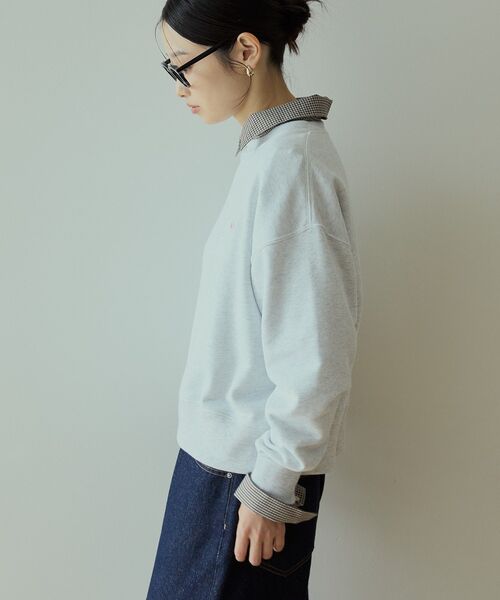 AMERICAN HOLIC(アメリカンホリック)の「PENNEY'S スウェットプルオーバー(スウェット・レディース・カーキ/杢グレー/ネイビー・M/L)」の11枚目の写真