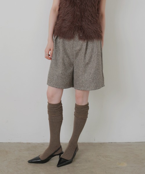 セール】ツイードタックハーフパンツ（その他パンツ）｜LIAN（リアン