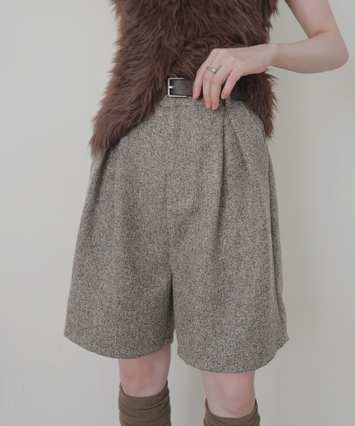 ツイードタックハーフパンツ（その他パンツ）｜LIAN（リアン）の