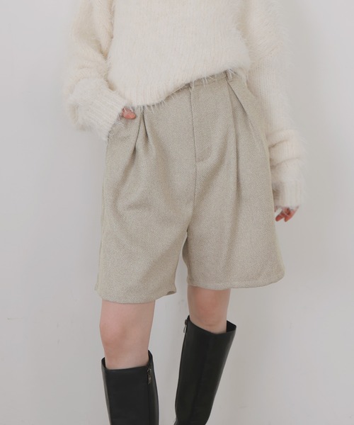 ツイードタックハーフパンツ（その他パンツ）｜LIAN（リアン）の