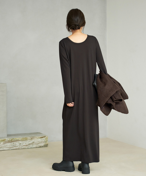 新品　タグ付き　plageRib ロングスリーブ ワンピース plage｜Rib ロングスリーブ ワンピース | Rakuten Fashion(楽天