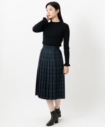 O'NEIL OF DUBLIN オニールオブダブリン オールラウンド プリーツスカート 73cm