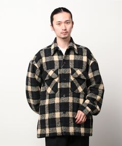 セール】OVER MIDI CHECK COAT オーバー ミディ チェック コート