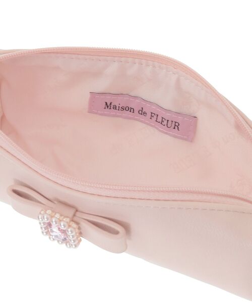 Maison de FLEUR(メゾンドフルール)の「ピンクマニアロングポーチ(ポーチ・レディース・ピンク/ライトピンク・FREE)」の14枚目の写真